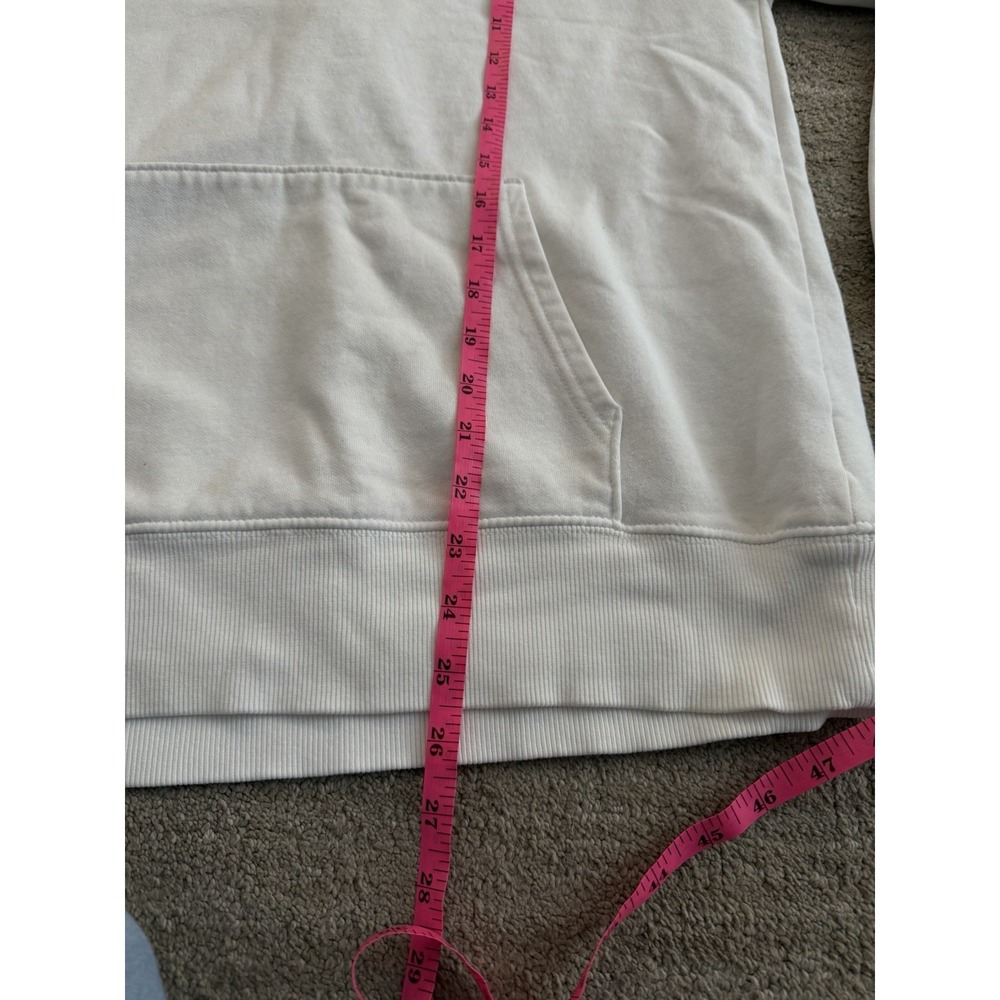 The North Face White Pullover Hoodie Sweatshirt Womens Medium - Picture 5 of 7